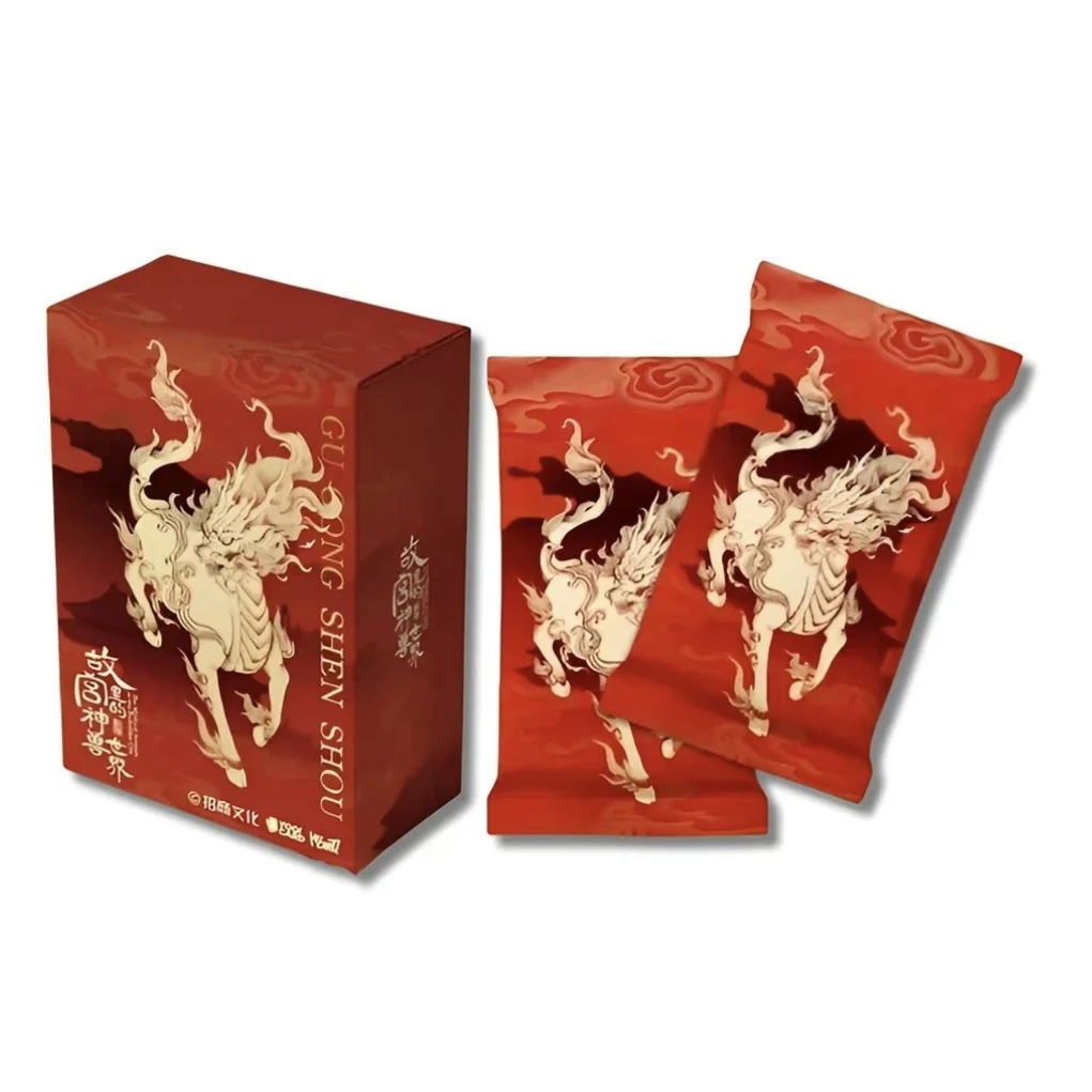 【奶栗拆盒】Hitcard X Yoocard 故宫里的神兽世界典藏卡 收藏卡牌