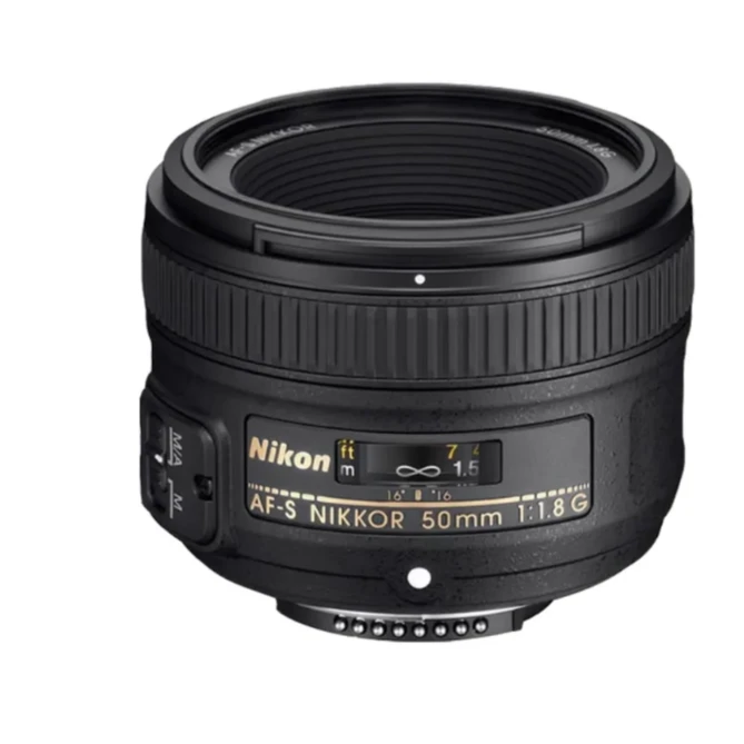 99新 Nikon/尼康 50mmf1.8g 单反定焦人像镜头