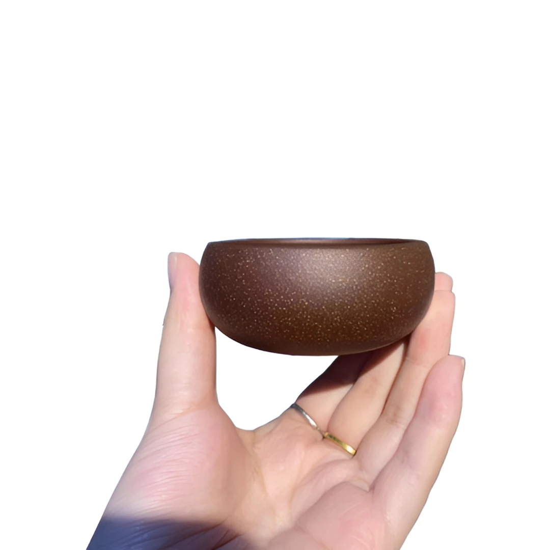紫玉金砂大口主人杯