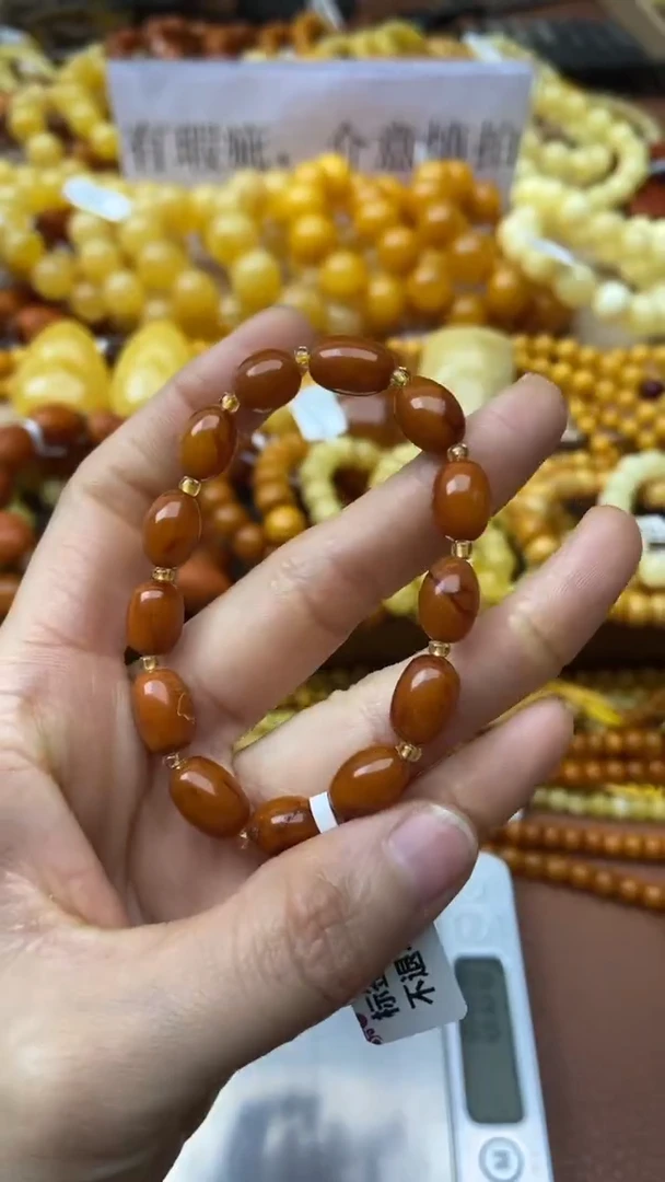 【闪购商品】琥珀颈饰未镶嵌94