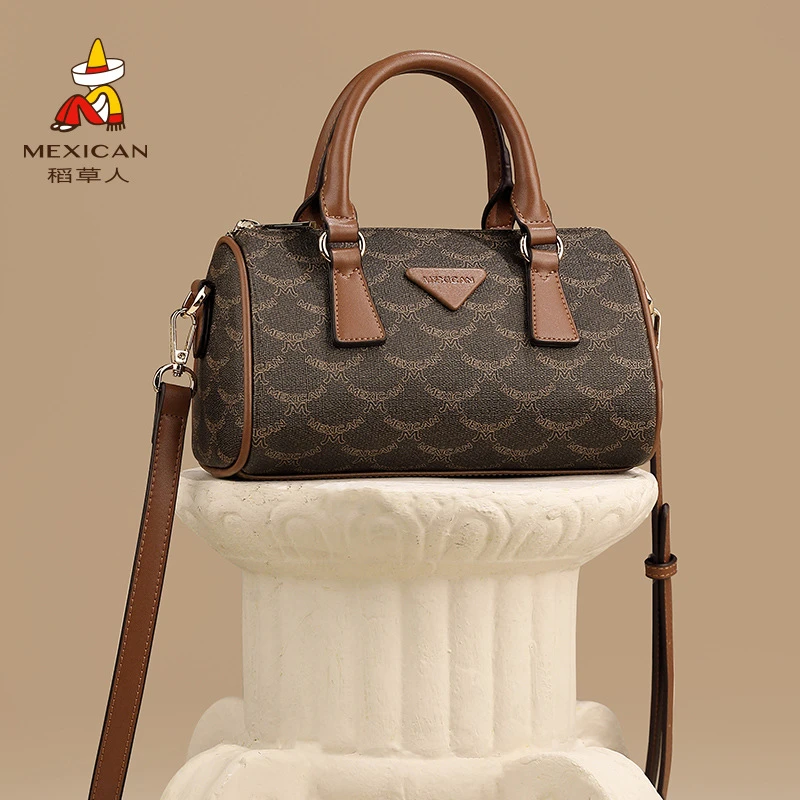 稻草人今年流行中年女斜挎包稻草人包包女款爆款2025新款