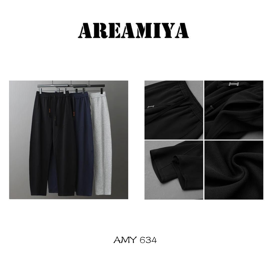 格乐宽松遮肉减龄香蕉裤AMY634