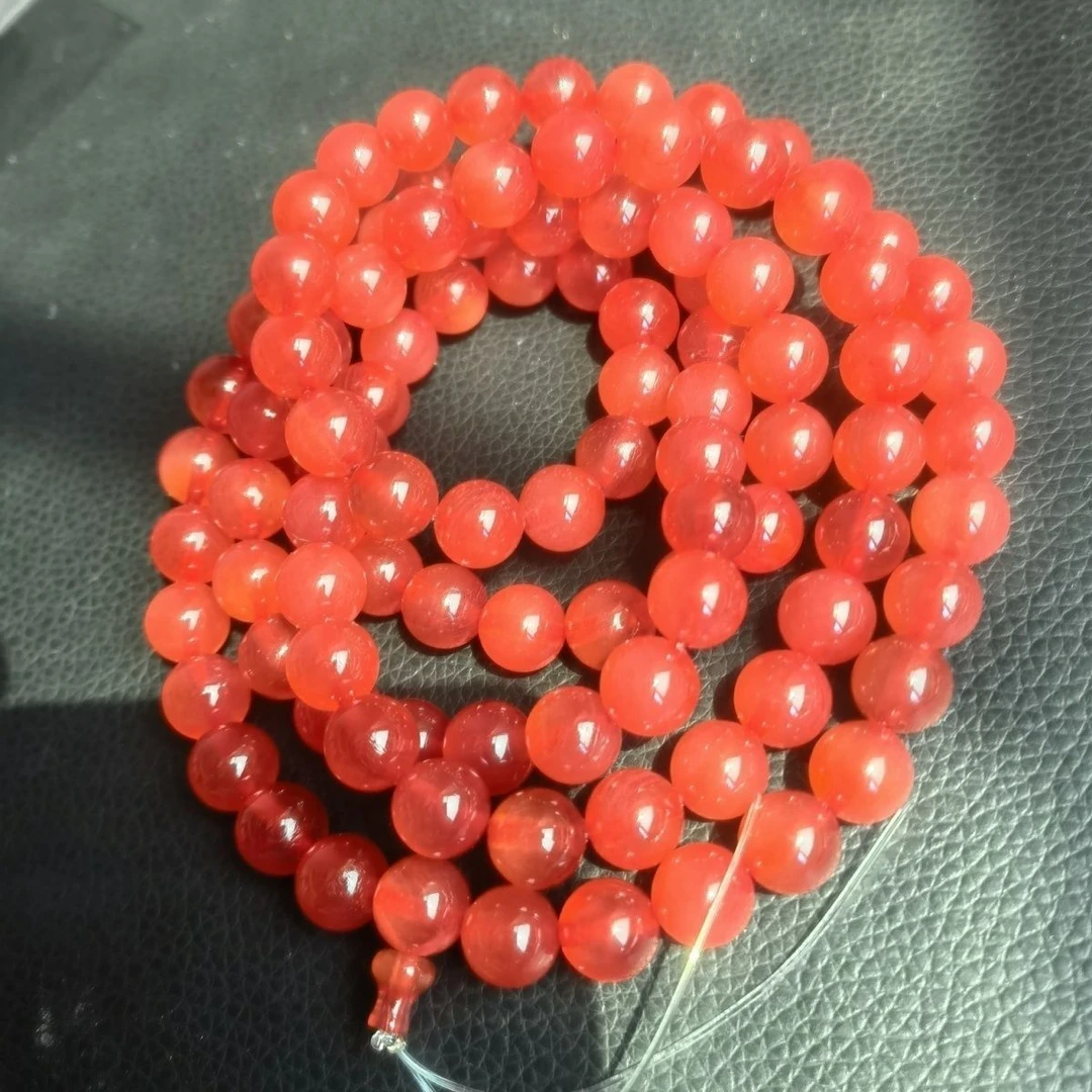 鱼惊石108串珠圆珠