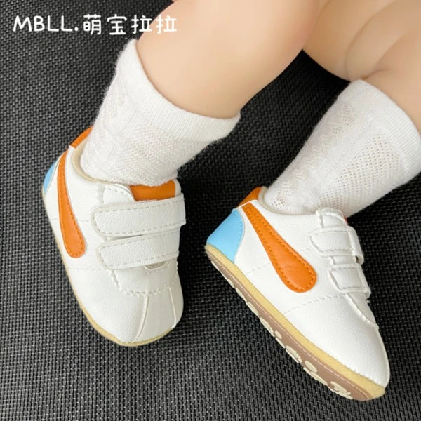 春秋0-6-12个月婴儿鞋软底男女宝宝学步鞋透气运动鞋软底防踢防滑