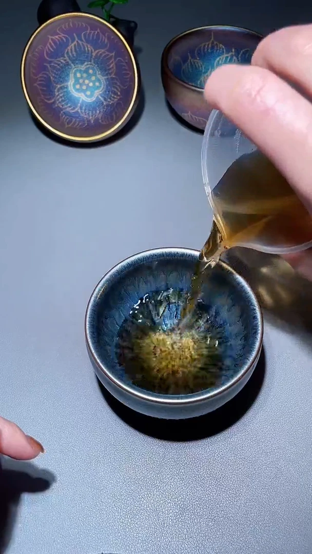 【闪购商品】瓷茶盏百花将军1
