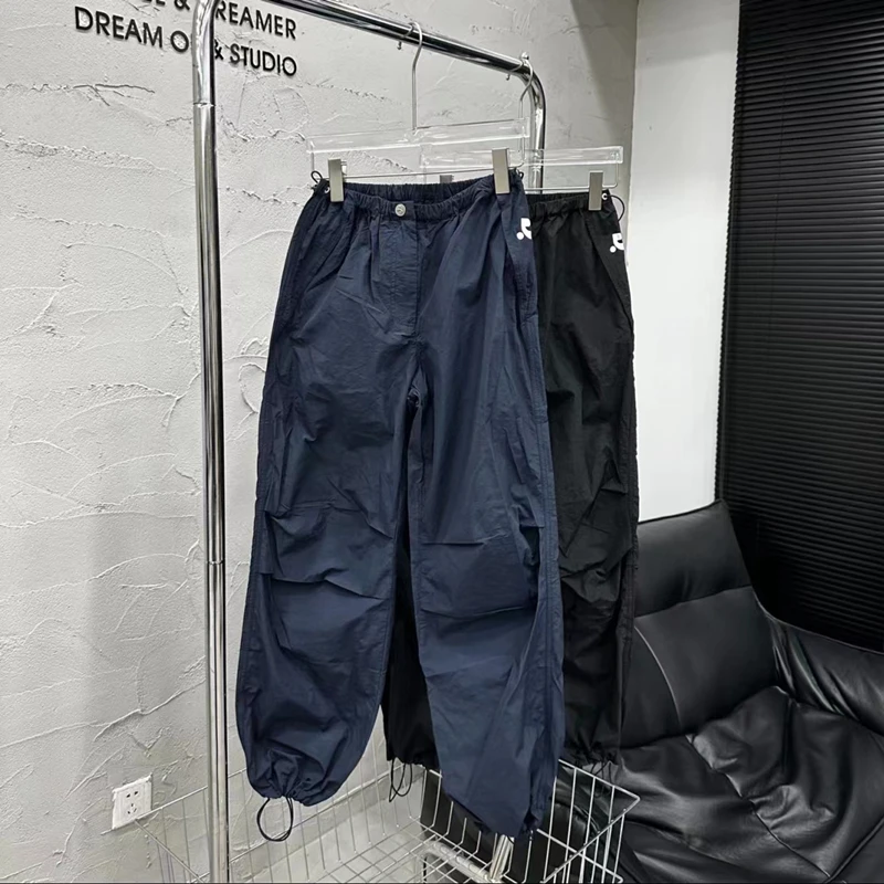 2025年夏季薄款梨形身材小个子穿搭八分工装休闲裤女显瘦束脚裤