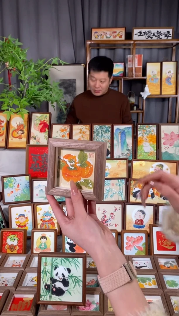 【闪购商品】绘画小雪柿
