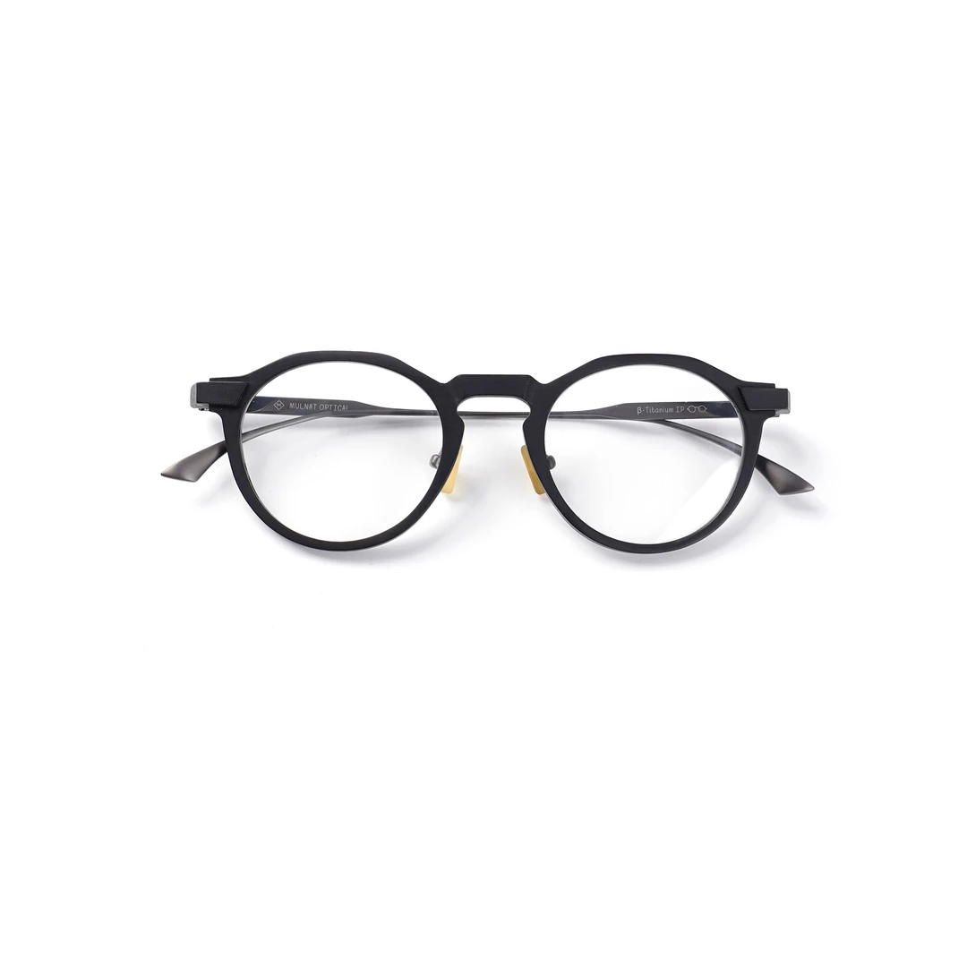 MULNAT OPTICAL目奈Buffalo Line限定皇冠形牛角原创复古手工眼镜