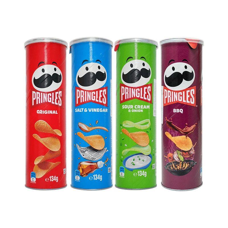 马来西亚进口薯片奶酪味乳酪洋葱味休闲零食小吃