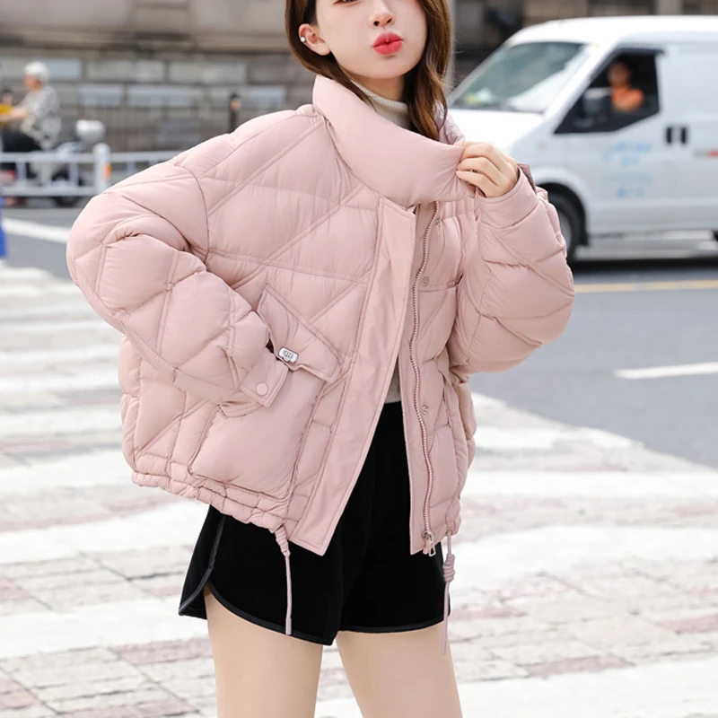 6078小香风外套女款女2024新款冬季保暖外套韩版女装短款