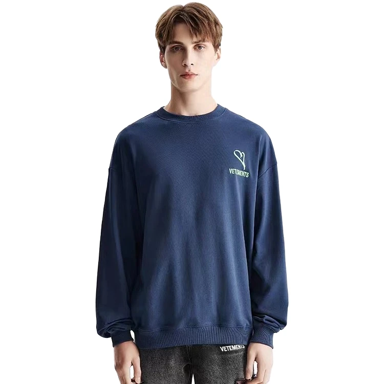 VETEMENTS新潮流款叛逆之爱联名款男女圆领休闲时尚卫衣63720021