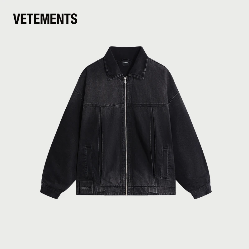 VETEMENTS新潮男装秋冬休闲时尚轻奢百搭潮牌牛仔外套63511302