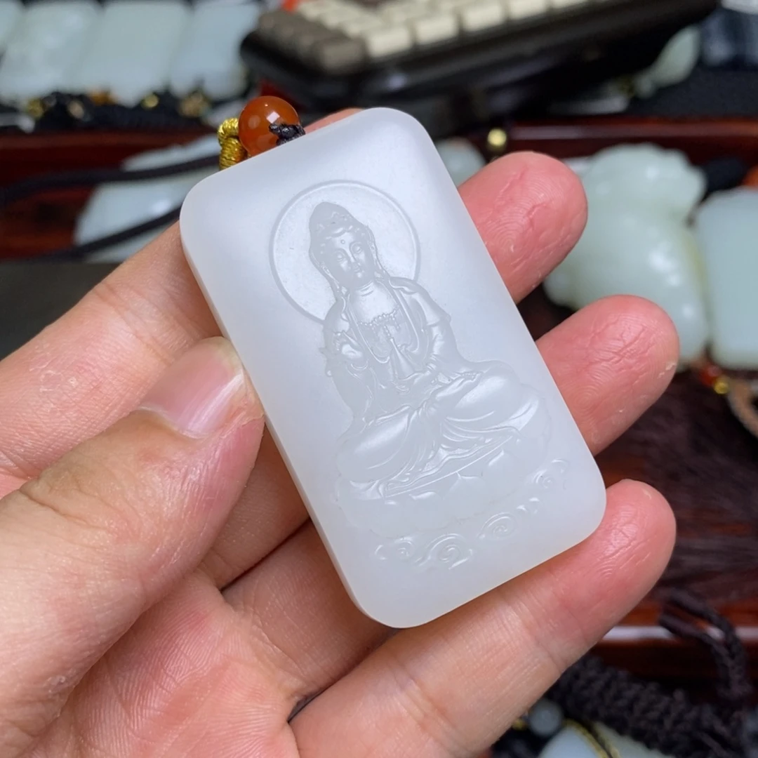 和田玉挂件未镶嵌