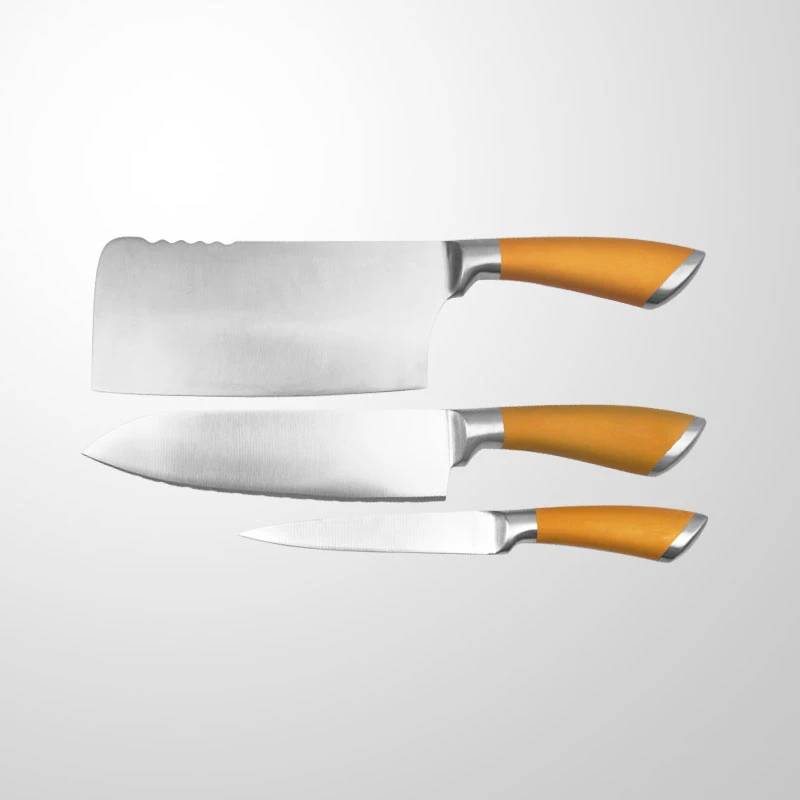 阳江刀具不锈钢菜刀厨房家用锋利切肉切片刀钢头空心柄厨师刀超快