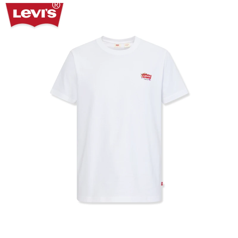 【商场同款】Levi's李维斯新品情侣款城市涂鸦T恤武汉A8455-0002