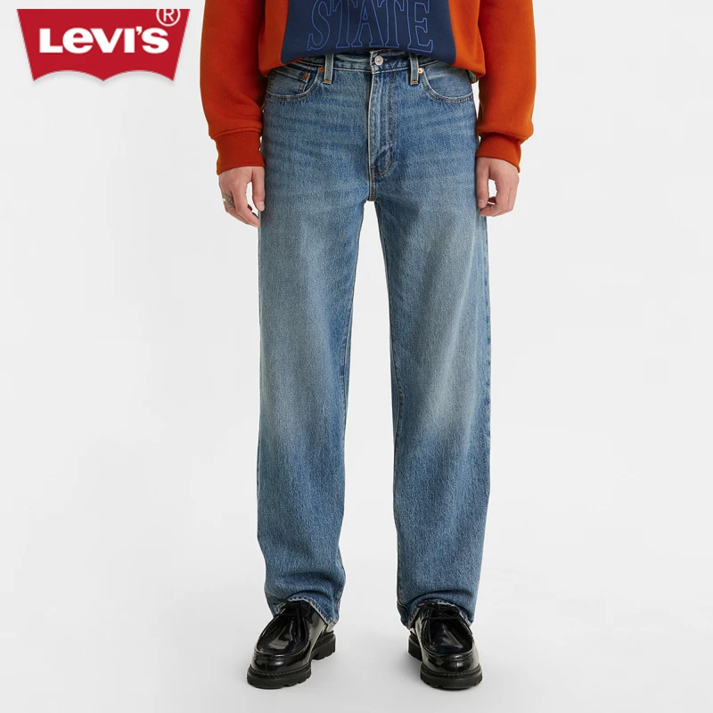 【商场同款】Levi's李维斯23秋季新款男士蓝色牛仔裤潮29037-0050