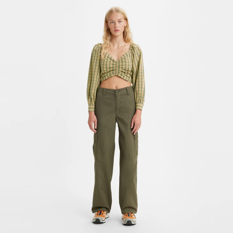 Levi's李维斯秋季新品女宽松休闲街头风美式工装裤A4707-0002