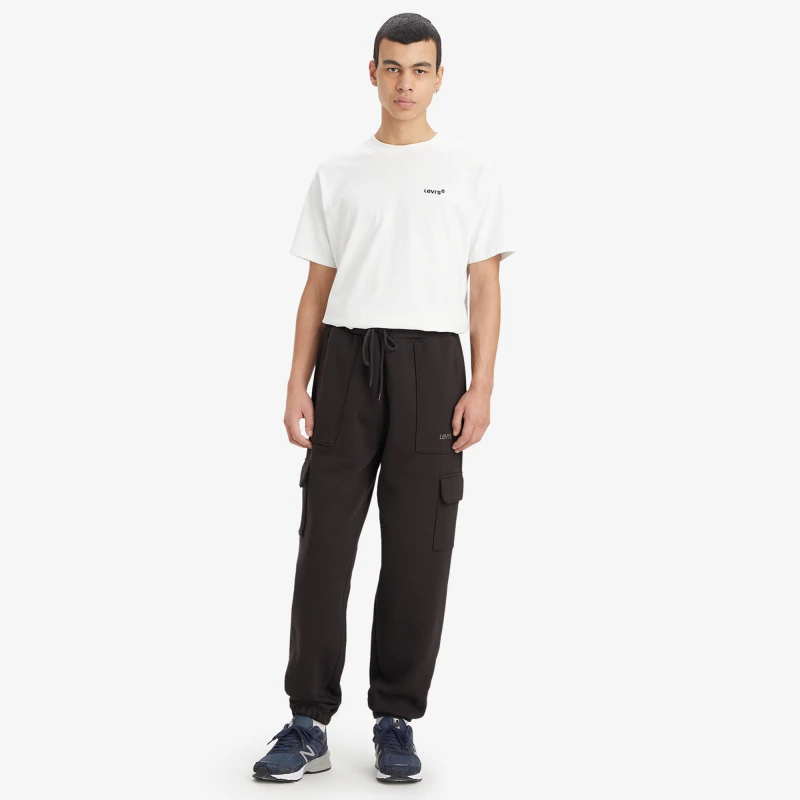 Levi's李维斯秋季新款男士刺绣百搭束脚工装休闲裤 A5832-0001