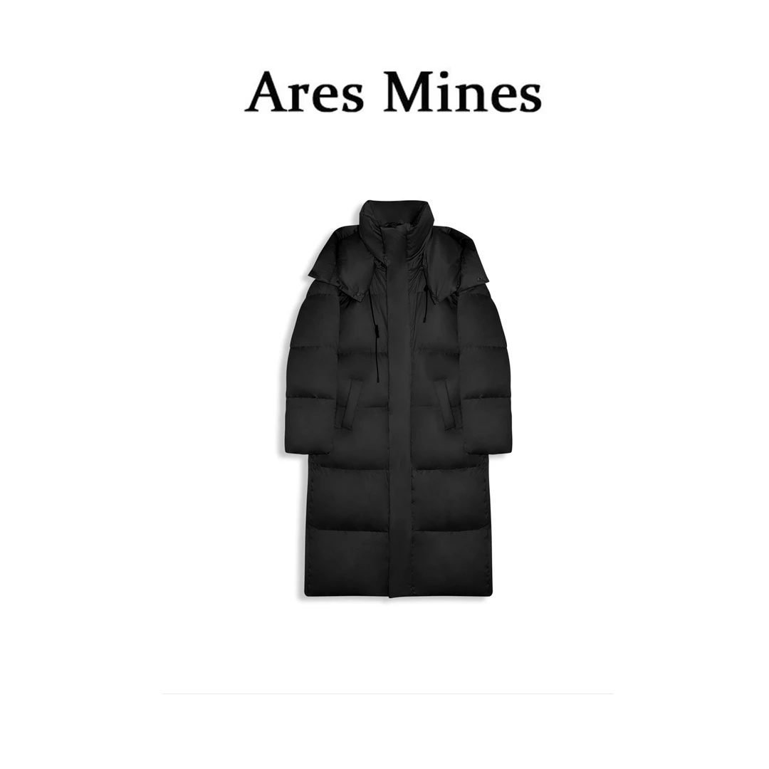 【盛朗熙Ares Mines】秋冬新款 云朵泡芙可拆卸连帽羽绒外套
