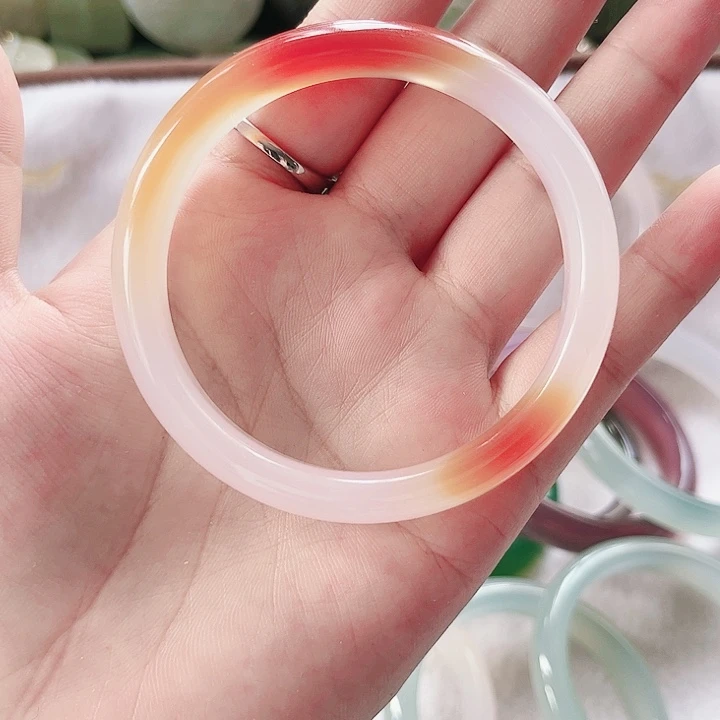 玛瑙/玉髓手镯未镶嵌用****玲
