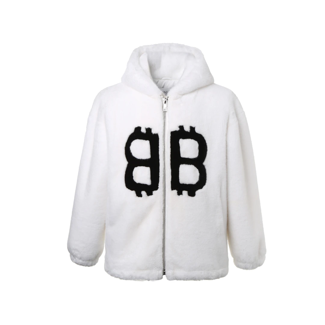 德托马索正品男装爆款外套冬款高端男士连帽冬季保暖运动加厚5050