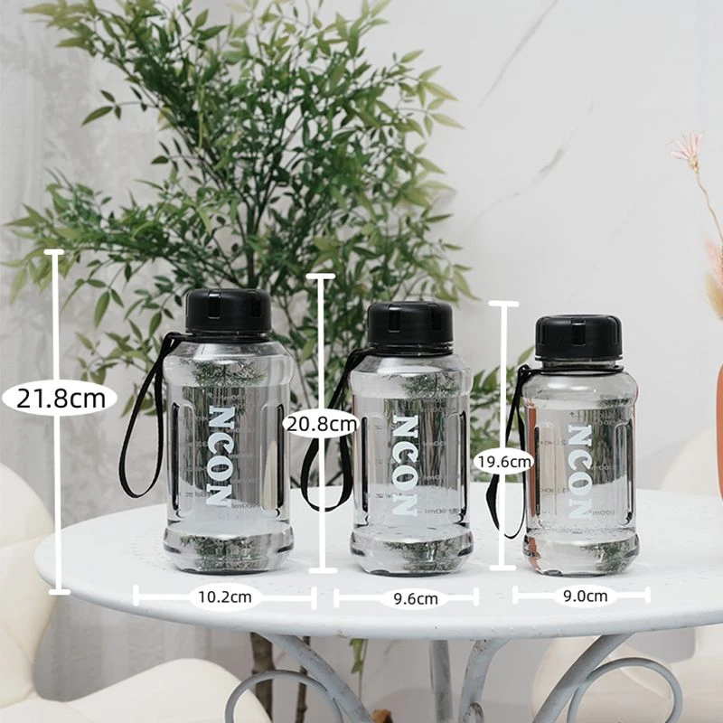 吨吨健身超大创意简约潮流学生水壶个性运动韩版防摔太空杯水瓶