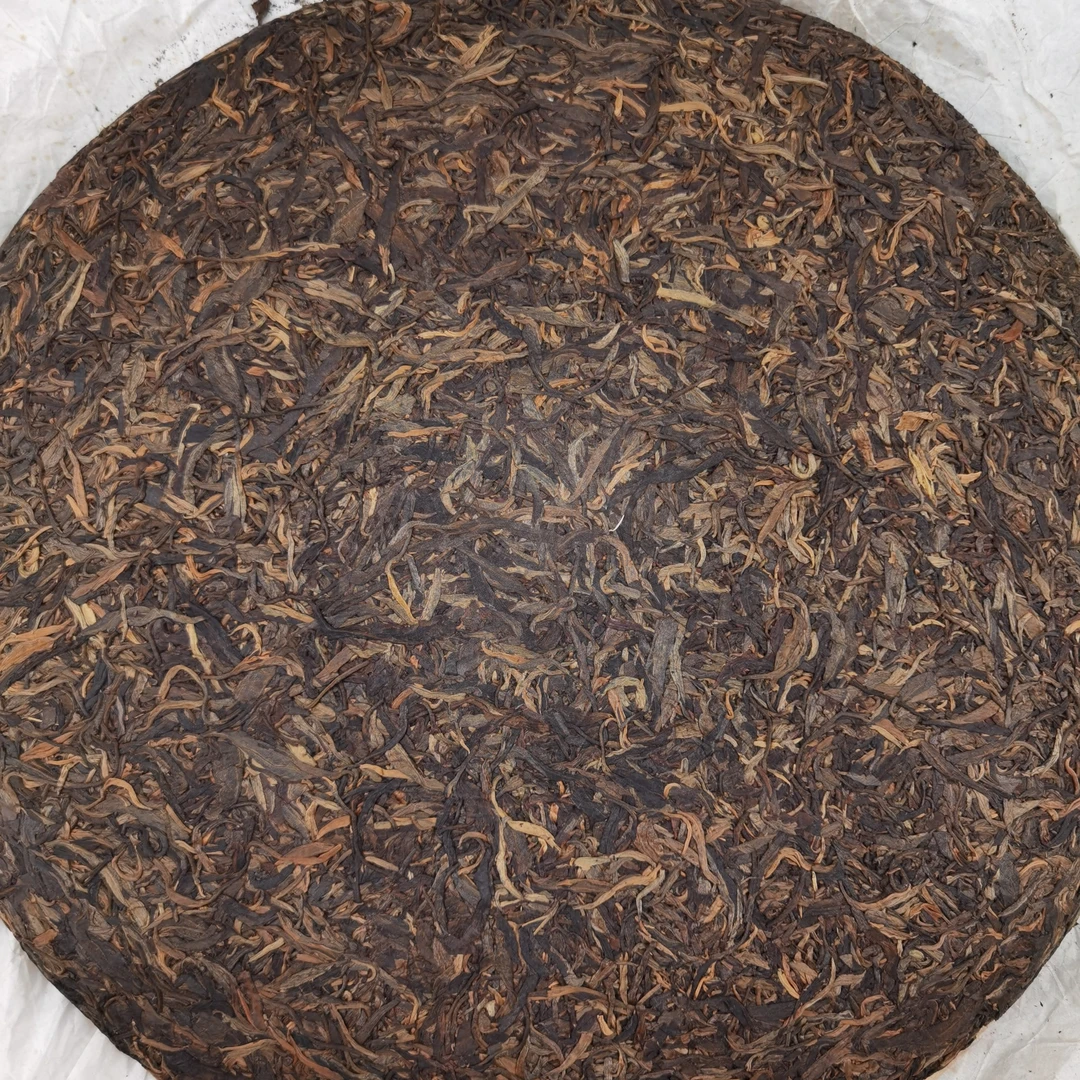 【分享装】2011年勐库博缘九洲大饼生茶500克【迎客隆】