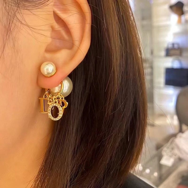 铜合金耳饰 韦雪同款迪家耳环爆款耳钉【288】时尚百搭个性夸张