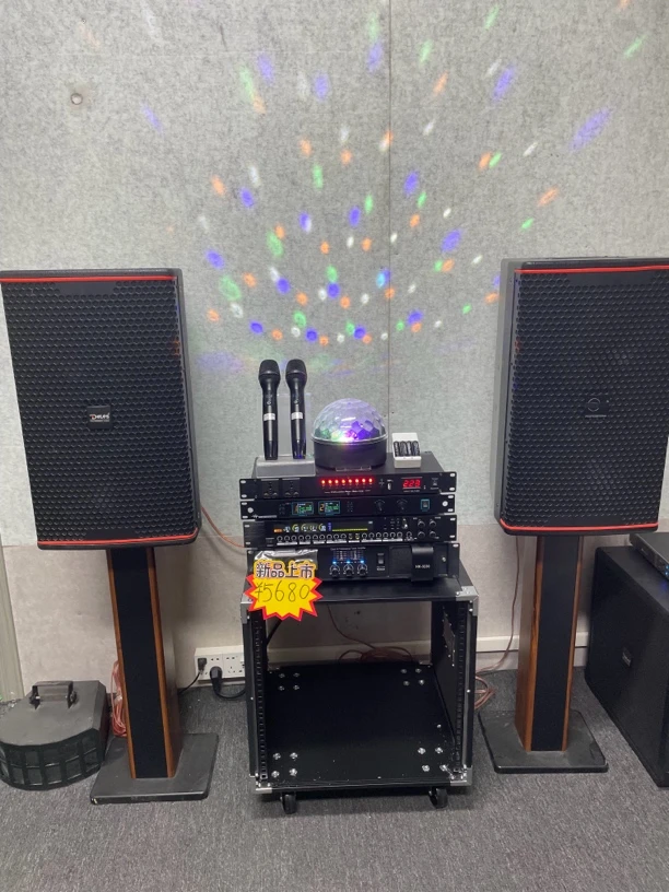 Deles 8052、8055专业KTV音响套装家庭