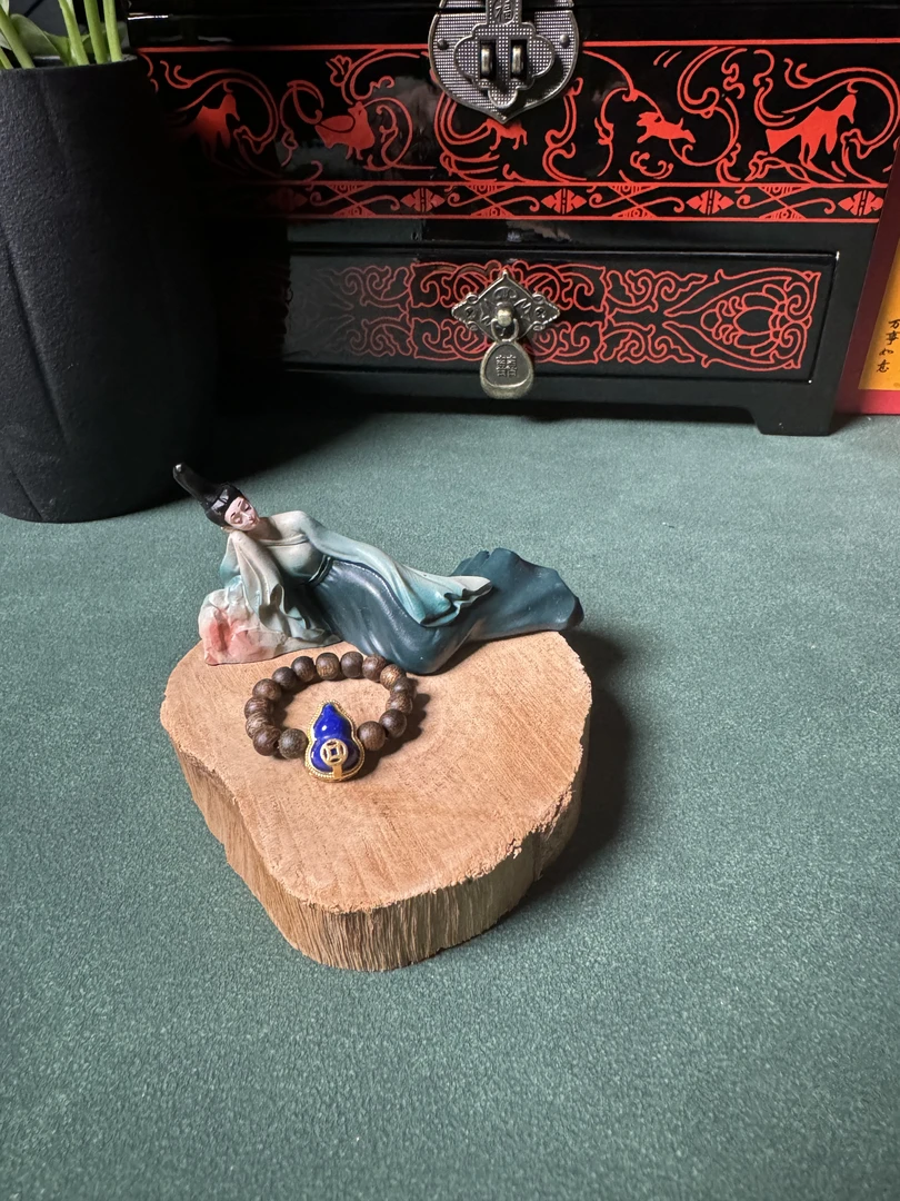 沉香慈航 粉丝福利 青金石富森设计款戒指