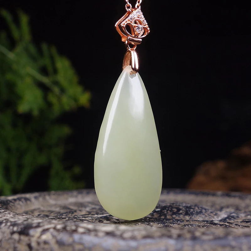 金源福和田玉吊坠女款手工气质时尚镶嵌多样性发女士雕刻货精美