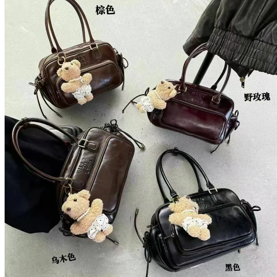 【E901-E950】秋季新款简约复古洋气时尚百搭女士单肩斜挎腋下包包