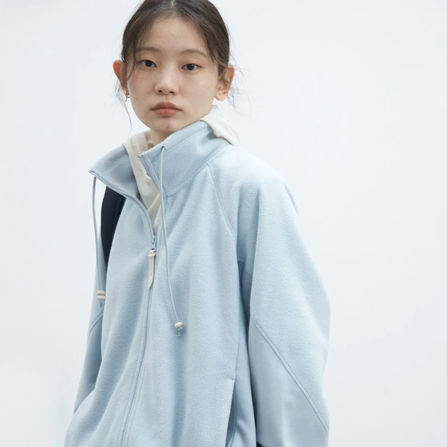 【雪山摇粒绒外套】步履不停秋冬红人上新保暖立领冬款外套