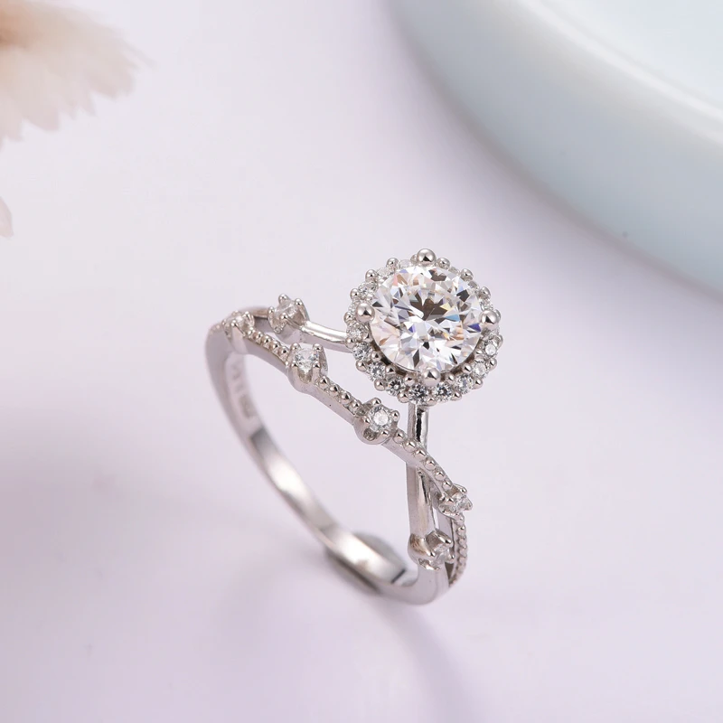 【VM】 闪耀星河 0.5ct  1.0ct  女戒指