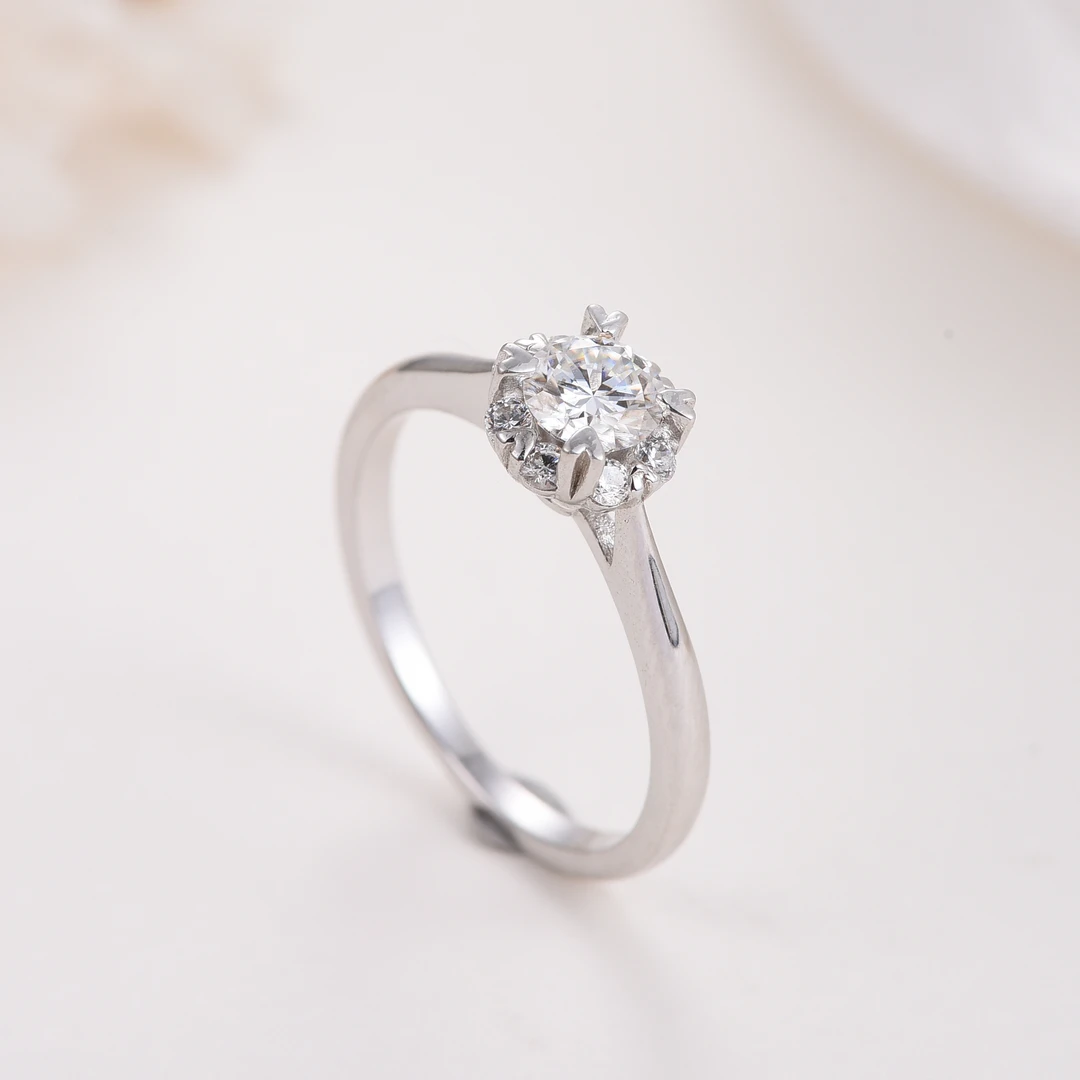 【VM】 小初花 0.5ct 1.0ct女款戒指