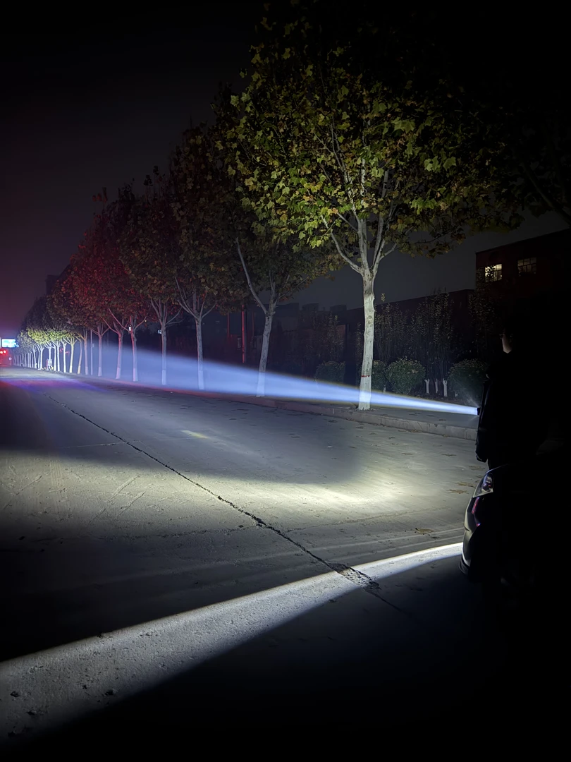 直射激光炮中网射灯货车超级远光炮汽车12v24伏外置防水改装通用