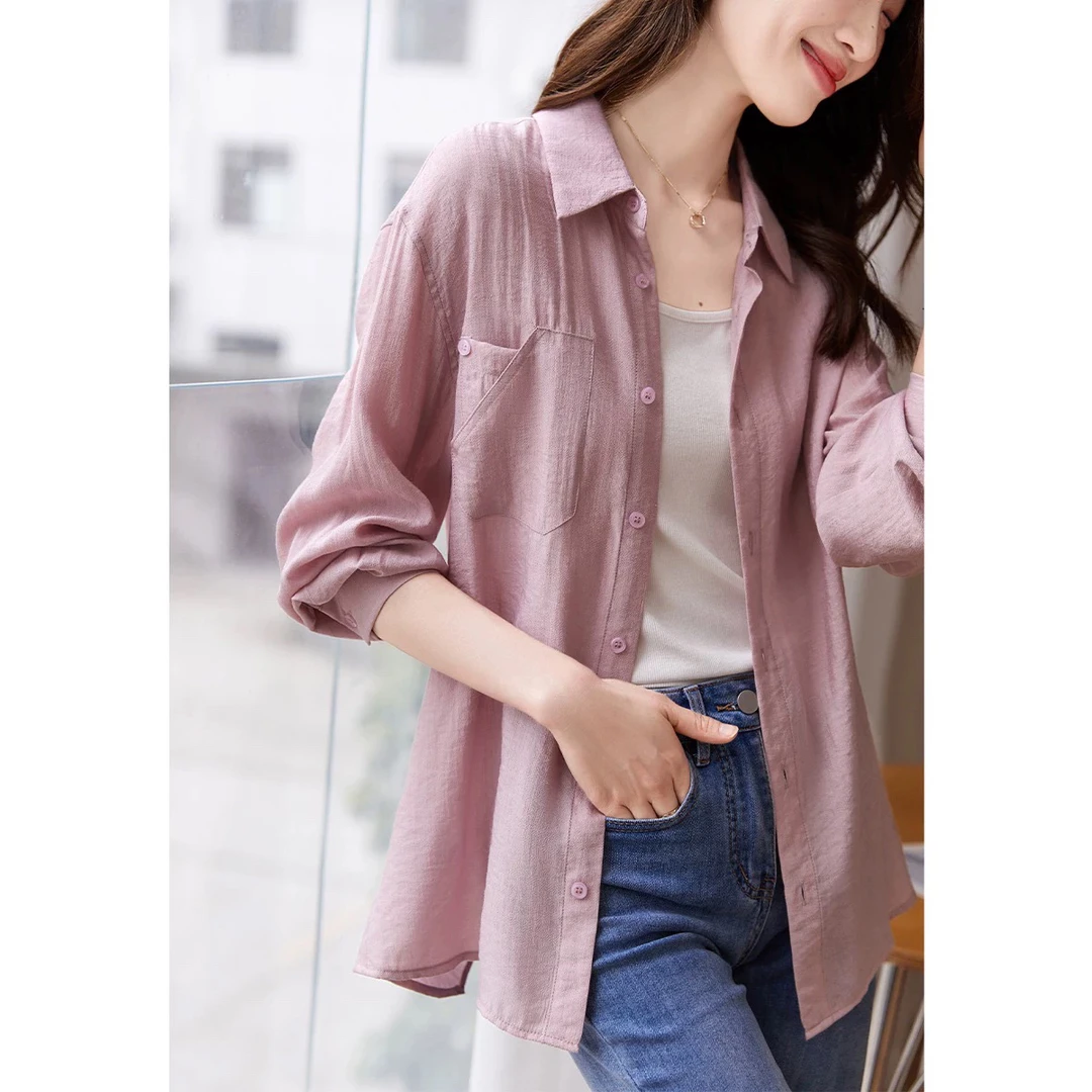 1403【甜酷衬衫】设计款舒适·百搭长袖衬衣