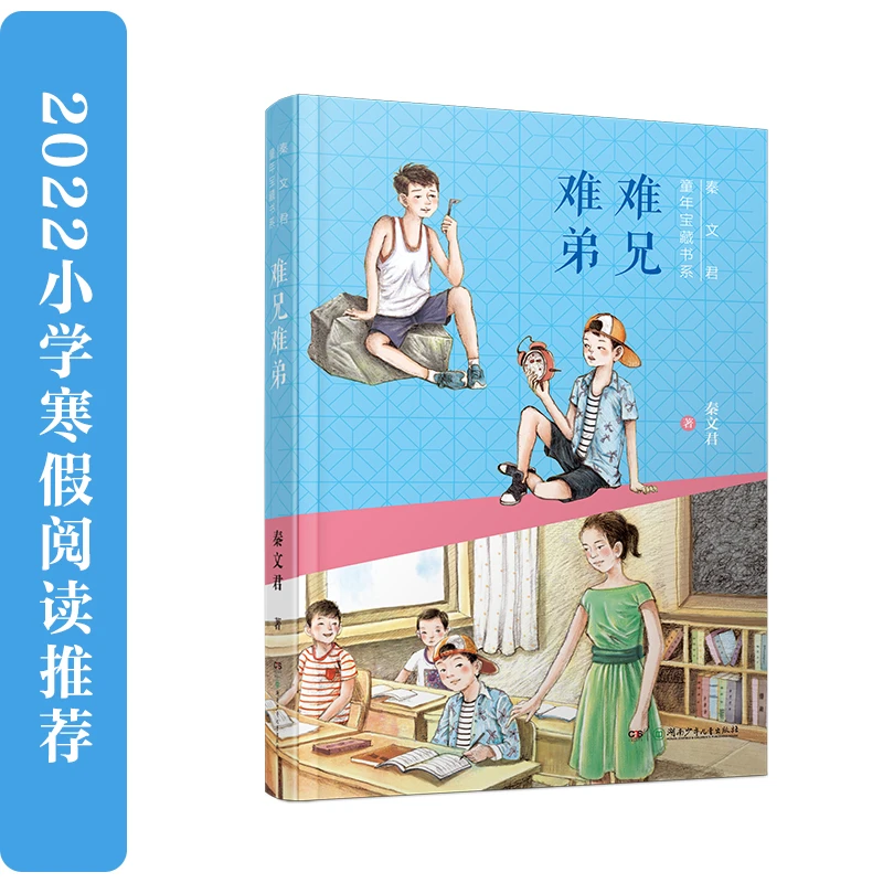【秦文君童年宝藏书系】《难兄难弟》多所小学语文老师寒暑假推荐图书