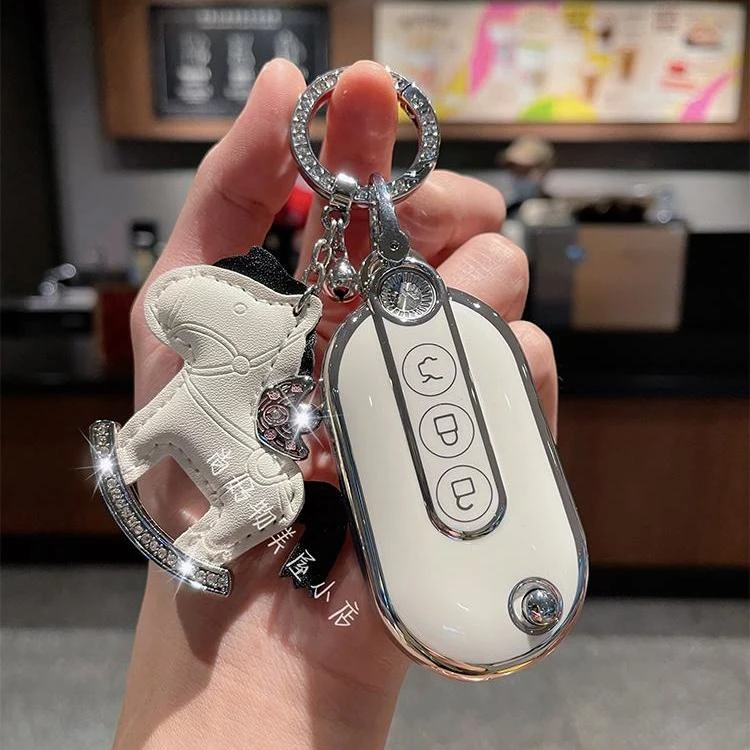 专用20-24款五菱miniev车钥匙套新款马卡龙GAMEBOY迷你高端包扣女