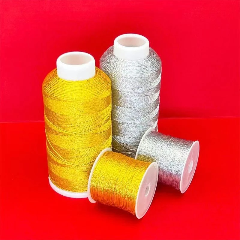 3/6/9金银股线流苏扫把线材diy手工缠绕线装饰结手链材料金丝