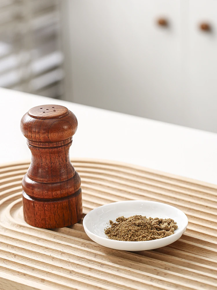 相思木调料罐  4.8*9.5 （ nz249）