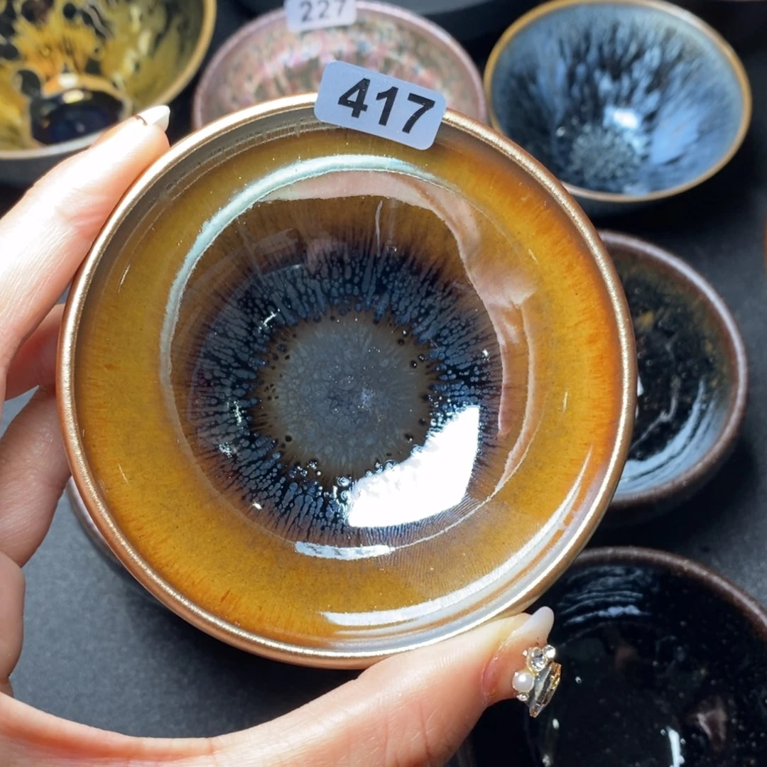 茶盏建窑建盏主人杯417