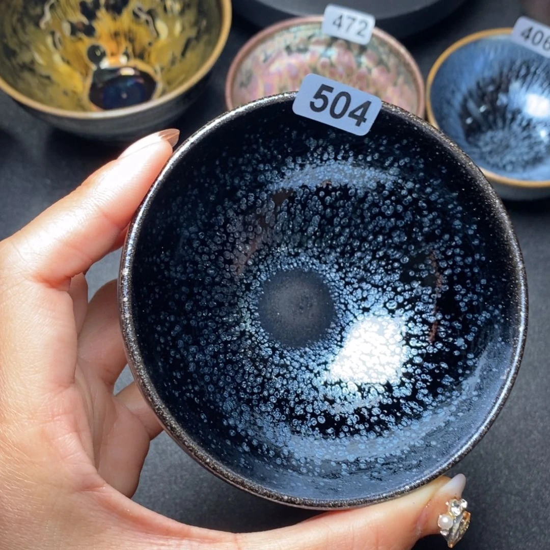 茶盏建窑建盏主人杯504