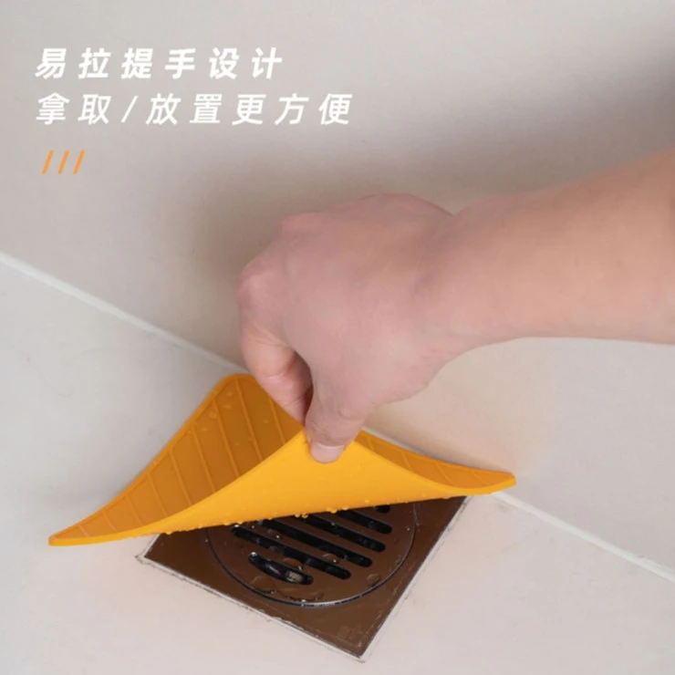 地漏防臭器卫生间下水道堵口器浴室下水道防返臭神器地漏密封盖