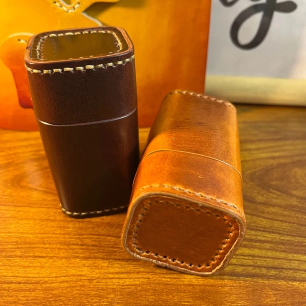 头层牛皮真皮零钱包 复古简约纯手工