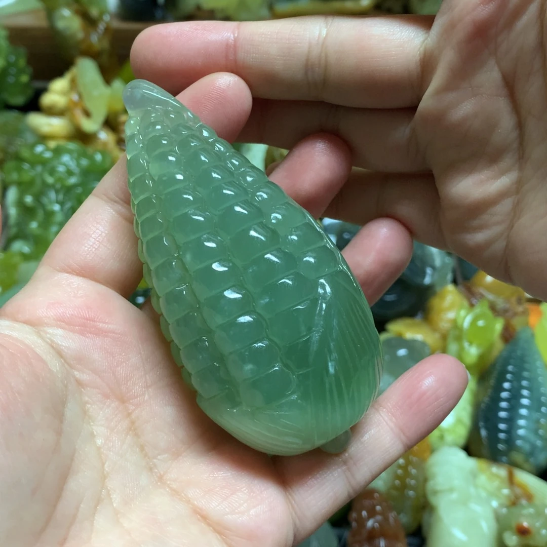 岫玉手把未镶嵌手把