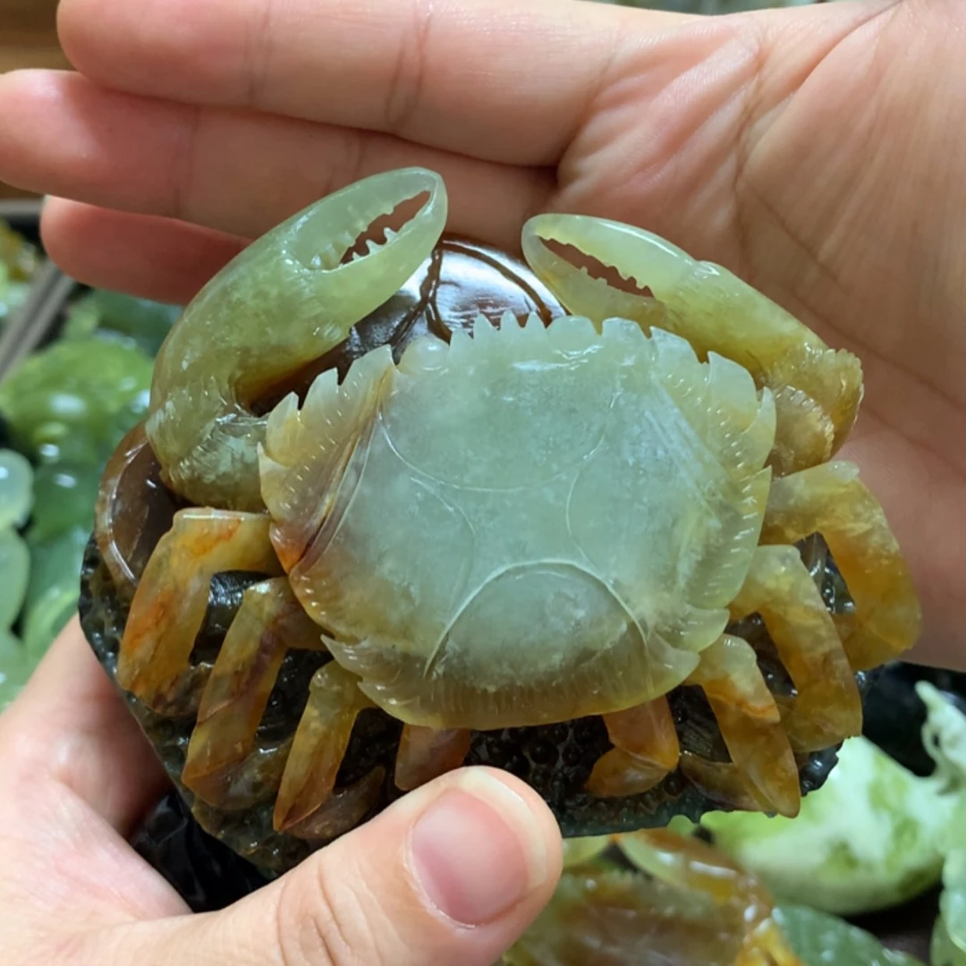 【闪购商品】岫玉手把未镶嵌哇*咔