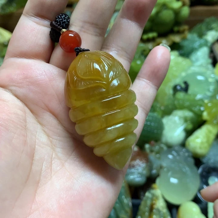 岫玉手把未镶嵌手把
