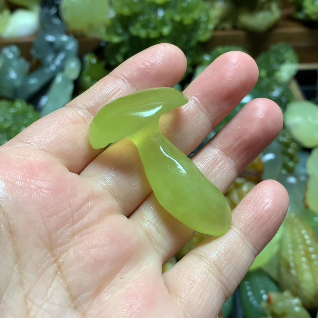 岫玉手把未镶嵌手把