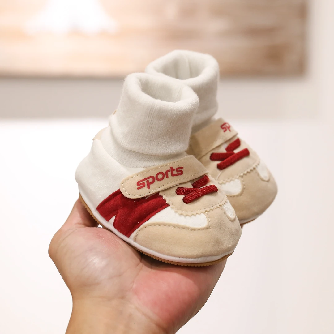 春秋冬季婴幼儿0-1岁男女宝宝步前鞋袜新生儿防滑保暖软底学步鞋